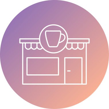 Çay ve kahve için eşsiz bir web simgesi