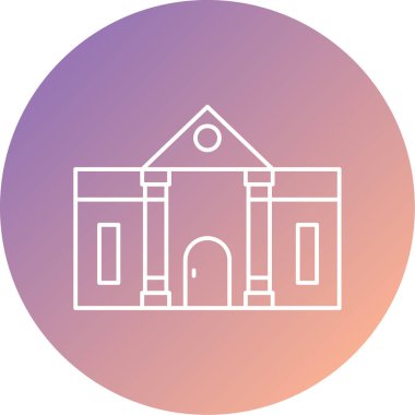 Modern eğitim ikonunun vektör illüstrasyonu