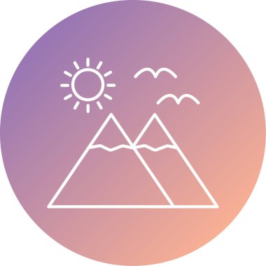 Modern simgenin güzel vektör çizimi