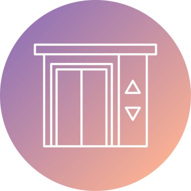 Soyut arkaplanda resimleme simgesi izole edildi