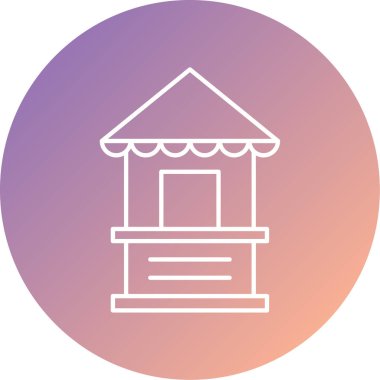 Modern b 'nin vektör illüstrasyonu eksik simgesi