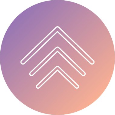 projeniz için yukarı ok simgesi