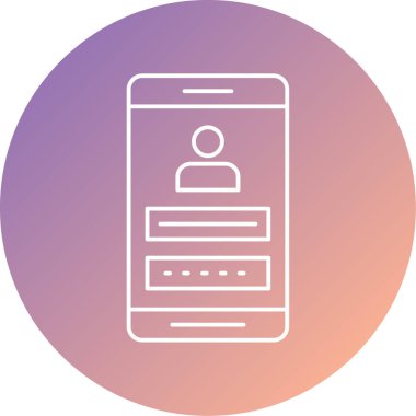 Uygulama modern simgesinin vektör illüstrasyonu