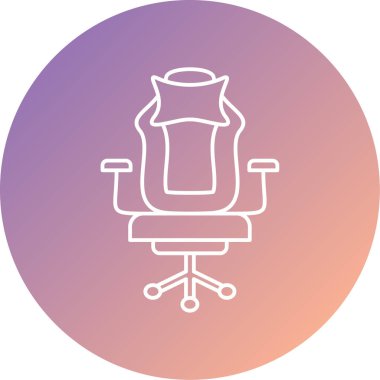 sandalye simgesi çizimi