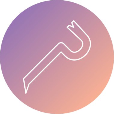 Hurda araç simgesinin vektör illüstrasyonu