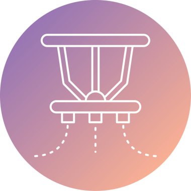 Mutfak gereçleri simgesinin vektör çizimi 