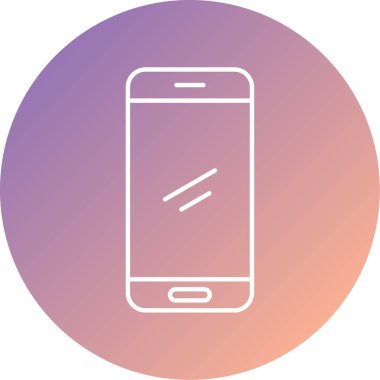 cep telefonu ikonu vektör illüstrasyonu