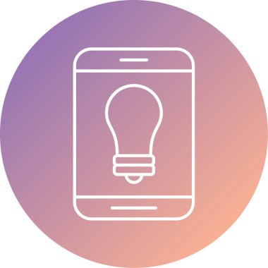 Telefon simgesinin vektör illüstrasyonu