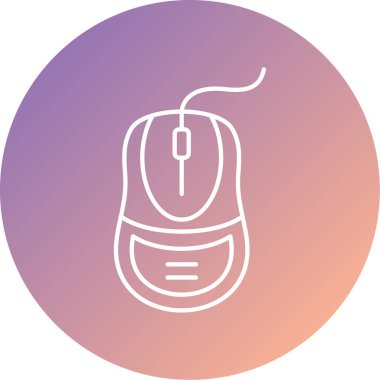 Fare. Web simgesi basit illüstrasyon