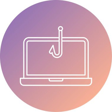 Bilgisayar simgesinin vektör illüstrasyonu