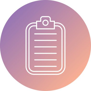 eşsiz dosya satırı vektör simgesi