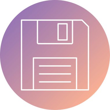 Vektör disket resimleme