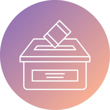 kutu simgesi, vektör illüstrasyonu