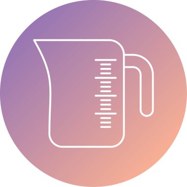 Mutfak gereçleri simgesinin vektör çizimi 