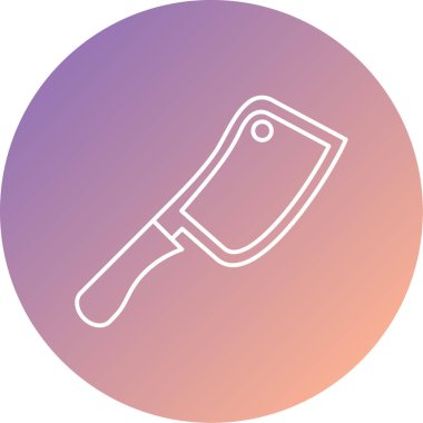 Mutfak gereçleri simgesinin vektör çizimi 