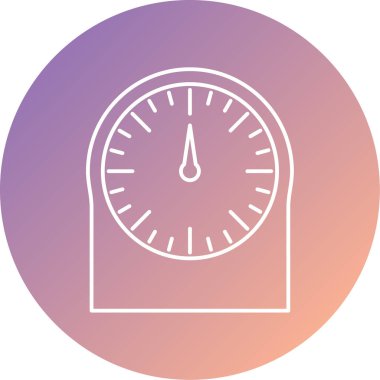 Ağırlık ölçekleri simgesinin vektör çizimi