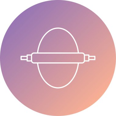 Yumurta simgesinin vektör illüstrasyonu