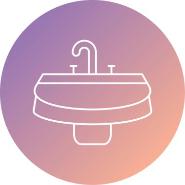 Batık simgesinin vektör illüstrasyonu