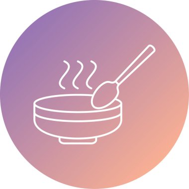 Mutfak gereçleri simgesinin vektör çizimi 