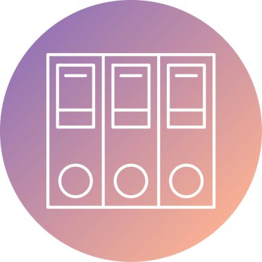 Belge simgesinin vektör illüstrasyonu