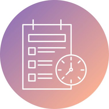 Belge simgesinin vektör illüstrasyonu