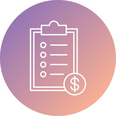 finans simgesivektör illüstrasyon