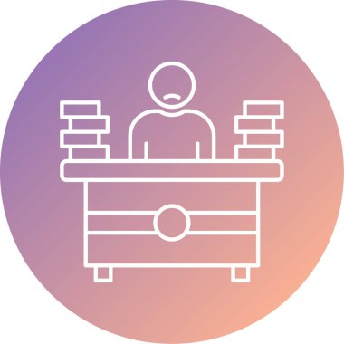 Modern eğitim ikonunun vektör illüstrasyonu