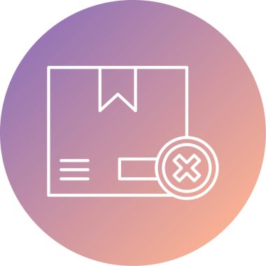 vektör web kutusu simgesi, illüstrasyon