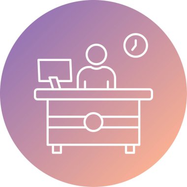 İnsan simgesinin vektör illüstrasyonu