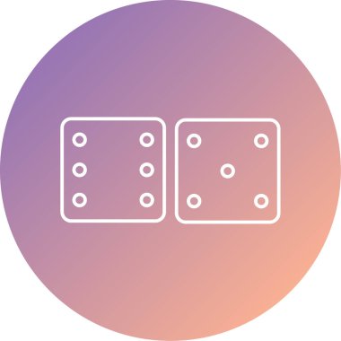 Moda biçimi izole edilmiş arkaplanda oyun simgesi