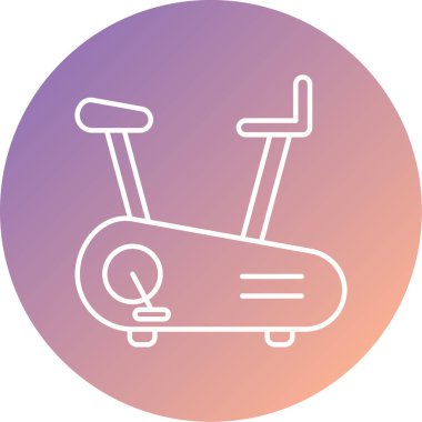 Bisiklet. Web simgesi basit illüstrasyon