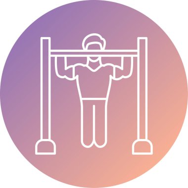 Modern spor simgesinin vektör illüstrasyonu