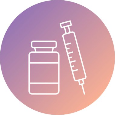 Modern hastane simgesinin vektör illüstrasyonu