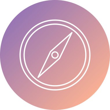 Pusula simgesi vektör resimlemesi