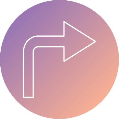 ok simgesinin vektör illüstrasyonu