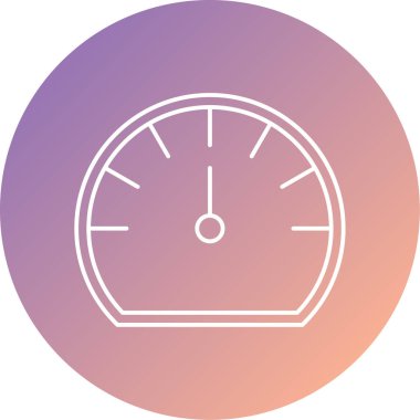 hız göstergesi simgesi, vektör gösterimi