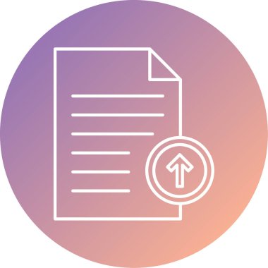 dosya belge vektörü düz simgesi