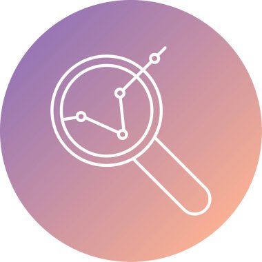 Benzersiz arama. vektör illüstrasyonu