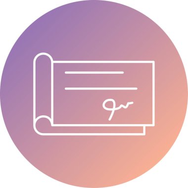 Kontrol kitabı simgesinin vektör çizimi