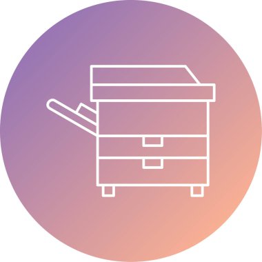 Dolap. Web simgesi basit illüstrasyon