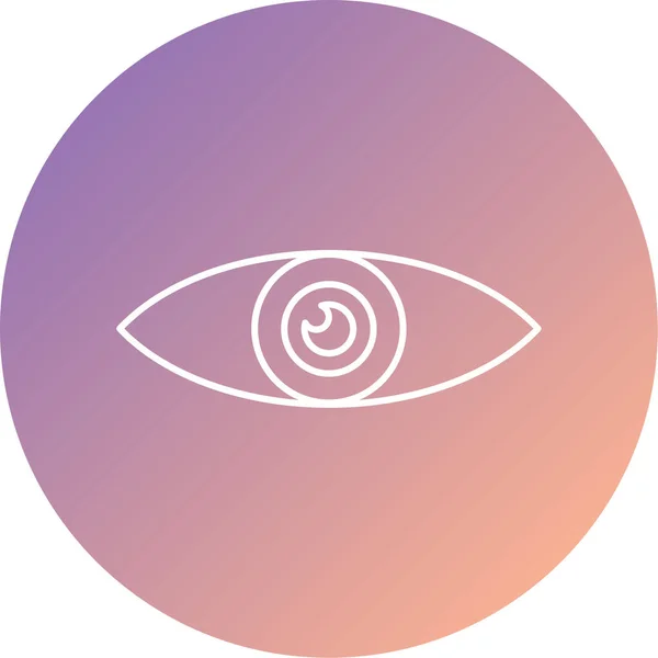 Vector Illustration Eye Icon — Stock Vector