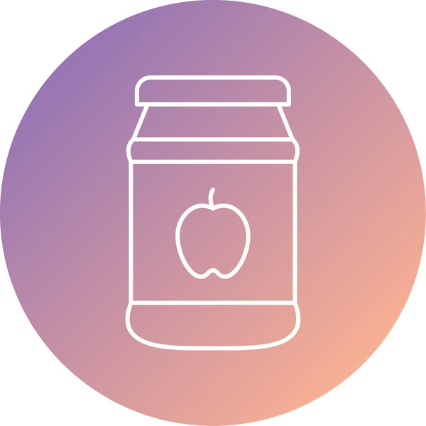 illustration of jar icon vector