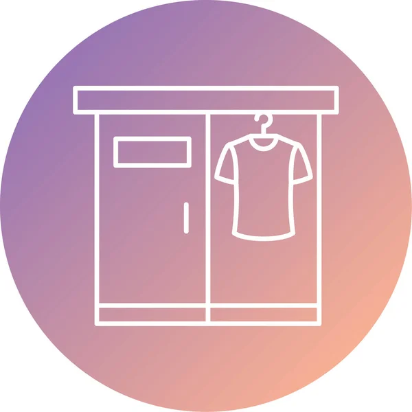 Clothes Shopping Vector Illustration — Image vectorielle