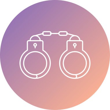 Kelepçe vektör simgesi