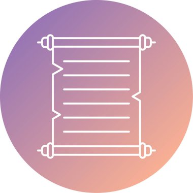 Tek eğitim ikonunun vektör illüstrasyonu