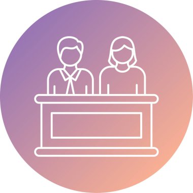 İnsan simgesinin vektör illüstrasyonu