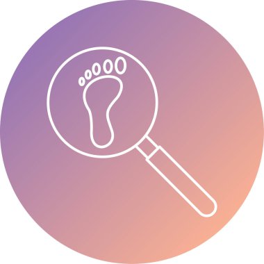 Arama vektörü simgesi modern basit illüstrasyon