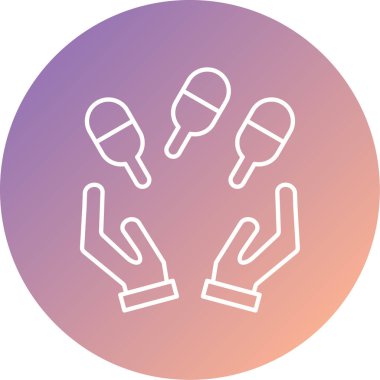 Oyuncak simgesinin vektör illüstrasyonu