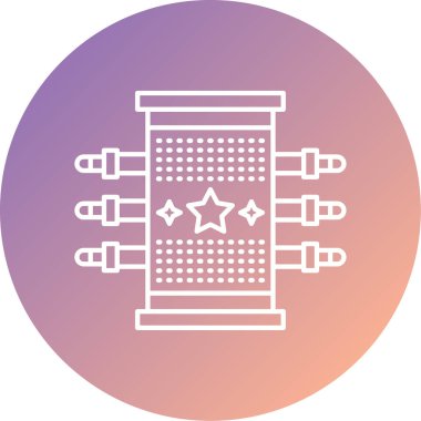 Oyuncak simgesinin vektör illüstrasyonu