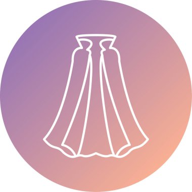 güzel ceket simgesi vektör illüstrasyonu